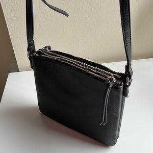 Vegan leather crossbody purse